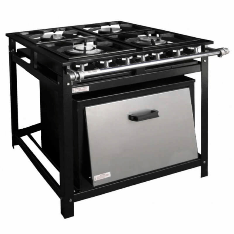 Fogão industrial 4 bocas: como escolher o modelo certo para cozinha profissional